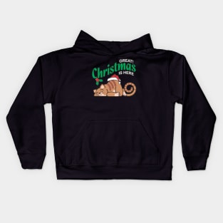 Christmas To Do List - Christmas Cat Kids Hoodie